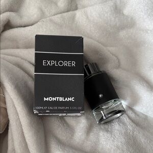 Montblanc Explorer Black and Silver Fragrance Authentic
